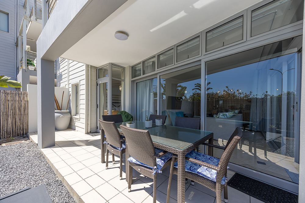 Private patio